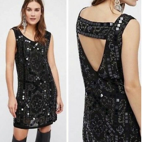 Free People Dresses & Skirts - Free People speak easy sequin tank mini dress